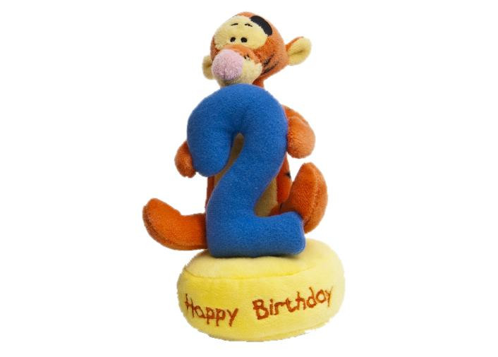 Peluche Disney Winnie the Pooh Tigro N° 2 Buon Compleanno | Pelusciamo.com