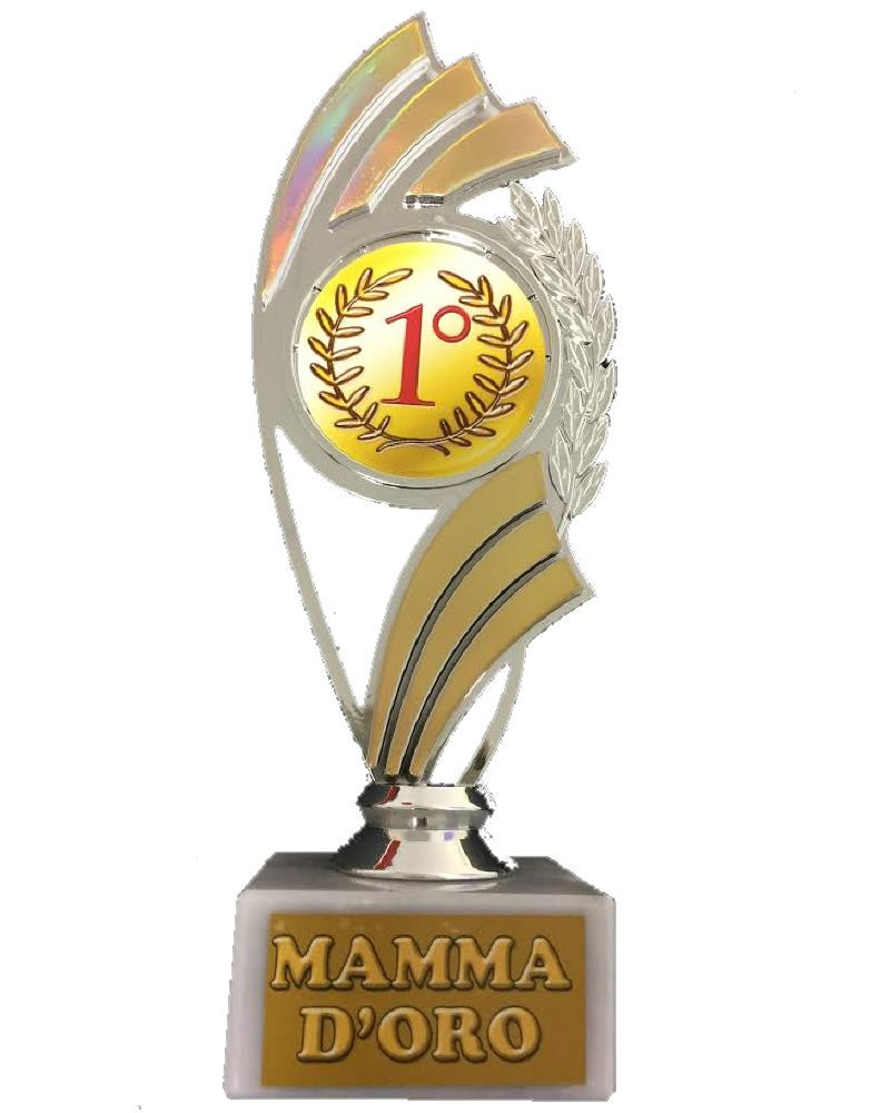 Trofeo Festa Della Mamma Idea Regalo Mamma D'Oro PS 05899 pelusciamo store