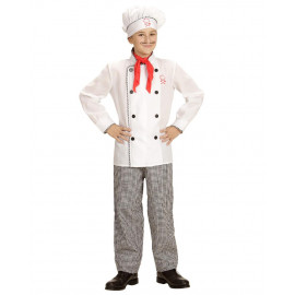 Costume Carnevale Bambino Chef Travestimento da Cuoco PS 26191