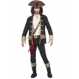 Costume Carnevale Uomo Capitano dei Pirati PS 26264