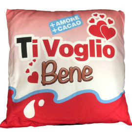 Cuscino Ti Voglio Bene + Amore + Cacao San-Valentino 45 Cm PS 21179