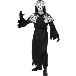 Costume Halloween Carnevale Adulto Demone Cimitero Horror Smiffys *08999