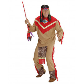 Costume Carnevale Toro Scatenato Indiano, Travestimento Far West  PS 28689