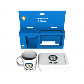 Set Gift Porta Pranzo + Tazza in Plastica - INTSET2  Accessorio Ufficiali Inter PS 18710