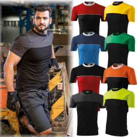 T-Shirt Bicolore Colormix 109  Malfini Manica Corta 200 Grammi Personalizzabile PS 27801 - BS