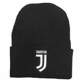 Cappello Invernale Juve Nero Abbigliamento Juventus Logo JJ PS 11434