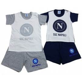 Completo neonato 2 pezzi SSC Napoli calcio PS 19569