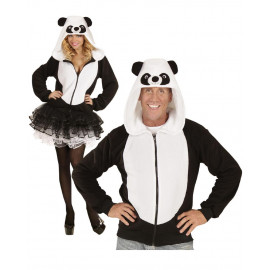 Felpa Panda , Travestimento Unisex Carnevale Animale PS 26371