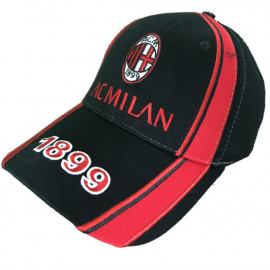 Cappellino Baseball Uomo Cappello Milan Con Visiera A.C.Milan PS 09790