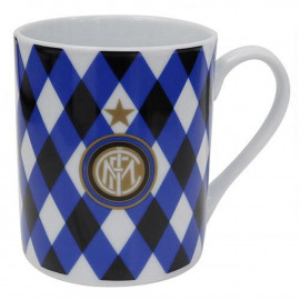 Tazza Inter Mug Ceramica Strisce FC Internazionale Colazione Casa PS 11067