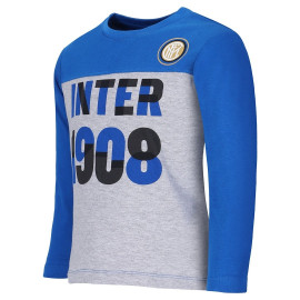 T-Shirt Fc Internazionale Neonato Maglietta  Bimbo Inter Primi Mesi  PS 27941
