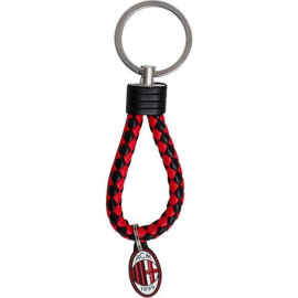 Portachiavi Ciondolo con logo ufficiale Milan in rilievo PS 41084