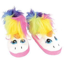 Pantofole Unicorno Multicolore Accessori Carnevale Party PS 05110
