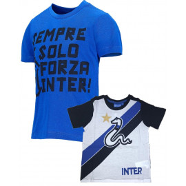 T-Shirt Bimbo Inter Abbigliamento Ufficiale Calcio FC Internazionale PS 26739