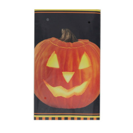 Tovaglia Glow Halloween Party Supplies 54 X 84 Plastic TABLECOVER PS 14391
