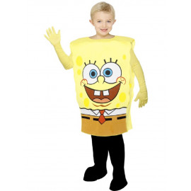 Costume Carnevale Bambino Spongebob Abito Cartoni Animati PS 06445