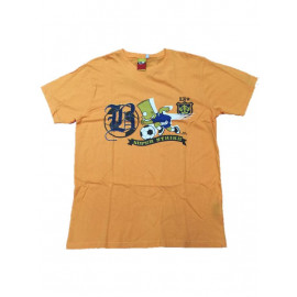 T-shirt Maglietta Bart Simpson Calciatore Abbigliamento Uomo *05738