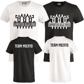 T-Shirt Team Mojito Supporters Dello Sposo Addio Al Celibato PS 27431-SPOSO