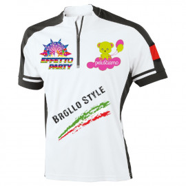 T-shirt Ciclismo Uomo Men's Bike-T Half Zip Personalizzabile PS 31769