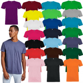 T-shirt Unisex Cotone Colletto Elasticizzato, Personalizzabile Con Stampe PS 40413