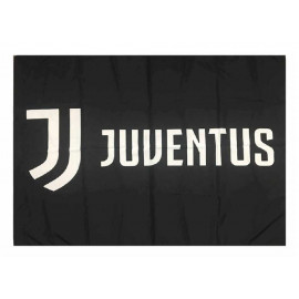 Bandiera Juventus JJ Nera Stampa Bianca Juve 100 x 140 PS 12030