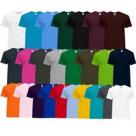 T-shirt Uomo Cotone Manica Corta Personalizzabile JHK PS 29829