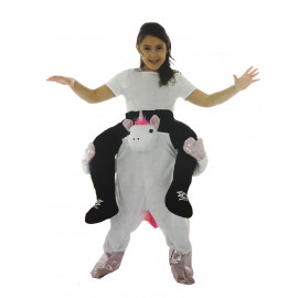 Costume Carnevale Bambina Unicorno Carry Me  PS 05109 Cavalcabile