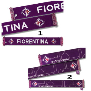Sciarpa Stadio Fiorentina - Jaquard FI1601 - Skyline - PS 00961
