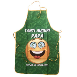 Grembiule Cucina Festa Del Papa' Tanti Auguri Papa Grazie Di Esistere PS 06165 pelusciamo store