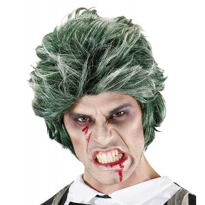 Parrucca Zombie Adulto Halloween Carnevale | Pelusciamo Store