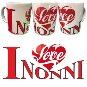 TazzaI Love Nonni Festa Dei Nonni Tazze In Ceramica PS 09370-nonni001