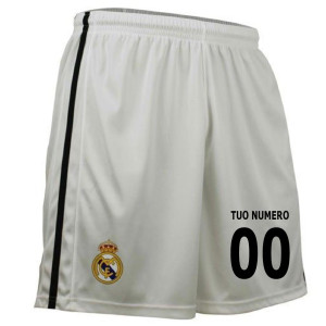Pantaloncini Calcio Real Madrid CF Personalizzati Calcio Replica PS 35168
