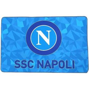 Tappeto SSC Napoli Ufficiale antiscivolo 80x120 cm Prodotto Ufficiale PS 141562-FC