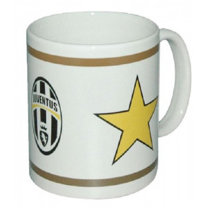 Tazza In Ceramica Juventus Logo Ovale Tazze Regalo PS 09370-62 Pelusciamo Store Marchirolo