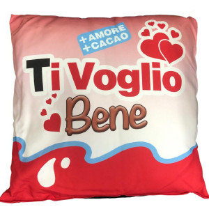 Cuscino Ti Voglio Bene + Amore + Cacao San Valentino 45 Cm PS 21179 pelusciamo store Marchirolo