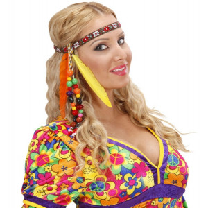 Fascia Testa Hippie  anni 60 Accessori Costume Carnevale PS 20639