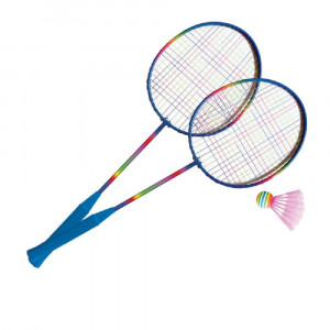 Set Badminton Racchette Con Volano Giochi da Spiaggia 06728