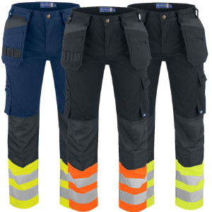 Pantalone Da Lavoro Uomo Alta Visibilità Personalizzabile Projob Cotone Pesante PS 33320-BS