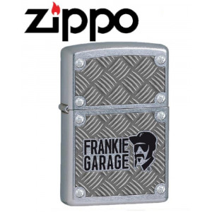 Accendino Zippo Frankie Garage Rivet 12H016 *18935 pelusciamo store