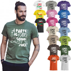 T-Shirt A Parte Il Fatto Che Sono Cazzi Miei ! Maglietta Personalizzata PS 27431-A039