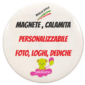 Magnete Calamita Personalizzabile Con Foto O Frasi Diametro 5.8 cm PS 00010