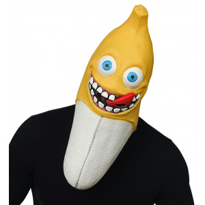 Maschera Carnevale Adulto da Banana |  pelusciamo store