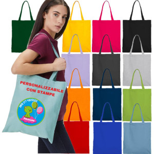 Borsa Shopper Premium Bag 100% Cotone  Personalizzabile Con Foto O Scritte PS 37721