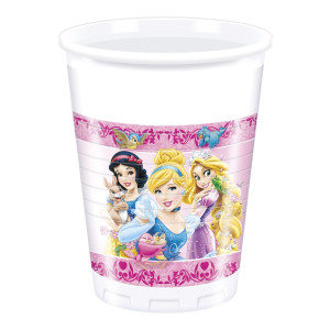 Set 10 Bicchieri Plastica Principesse Disney *10671 | Pelusciamo.com