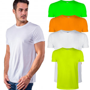 T-shirt Uomo Poliestere Maglia Personalizzabile Con Stampa Cotton Touch PS 39442 Pelusciamo.com
