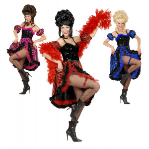 Costume Carnevale Burlesque Ballerina Can Can | Pelusciamo.com