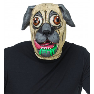 Maschera Carnevale Adulto Cane Bulldog | Pelusciamo.com
