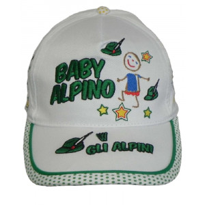 Cappellino Con Visiera Baby alpino W Gli Alpini PS 06029 pelusciamo store