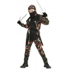Costume Carnevale Bambino Soldato Ninja PS 24938 Pelusciamo Store Marchirolo
