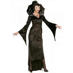 Costume Carnevale donna travestimento Halloween vapira spiderella *21812 | pelusciamo.com